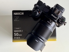 Lente Nikon Z 50mm f/1.8 s