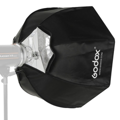 Softbox Octabox Bowens 120cm Godox Para Flash Tocha Com Grid - Lucas Lapa PhotoPro