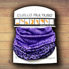 Cuello multiuso Diseño Violeta