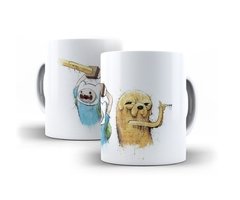 Caneca Cartoon Adventure Time A Hora Da Aventura Oferta #01