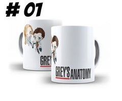 Caneca Grey's Anatomy Séries - Promoção Exclusiva