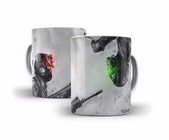 Caneca Splinter Cell Game Qualidade Liquidação Cerâmica