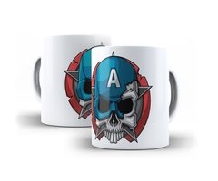 Caneca Capitão America Heroi Marvel - Promoção