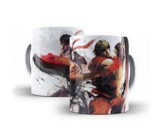 Caneca Street Fighter Game Ken Ryu Blanka Promoção # 02