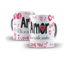 Caneca Dia Dos Namorados O Amor Presente - Mais Barato