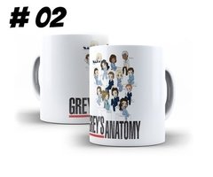 Caneca Grey's Anatomy Séries - Promoção Exclusiva - comprar online