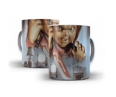 Caneca Copo Brinquedo Assassino Chuky Cinema Promoção # 02