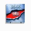 Quadro Azulejo Personalizado de Cerâmica 10x10 cm e Suporte AC DC Banda de Rock MOD 03