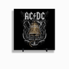 Quadro Azulejo Personalizado de Cerâmica 10x10 cm e Suporte AC DC Banda de Rock MOD 12