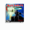 Quadro Azulejo Personalizado de Cerâmica 10x10 cm e Suporte Iron Maiden Banda de Rock MOD 21