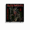 Quadro Azulejo Personalizado de Cerâmica 10x10 cm e Suporte Iron Maiden Banda de Rock MOD 23