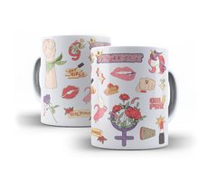 Caneca Copo Xicara Feminista Feminismo Girl Power #03