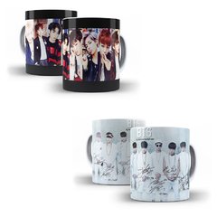 Kit Lote Combo 2 Canecas Bts Bangtan Boys Kpop Oferta