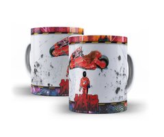 Caneca Branca de Cerâmica Anime Akira Personalizada 325 ml Mod 04