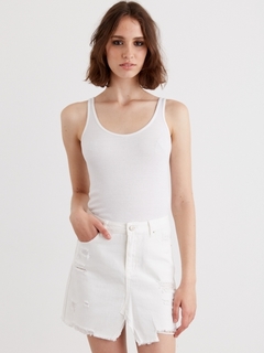 FALDA DENIM BROOKLYN WHITE ST MARIE - UPHILL