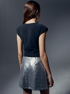 MINI SEQUINS SILVER - tienda online