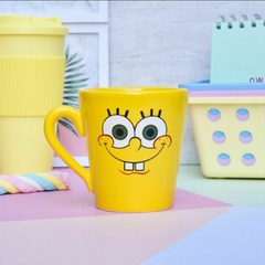 Taza conica bob esponja