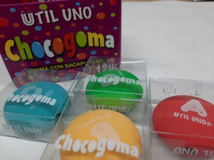 Goma con sacapuntas chocogoma - comprar online