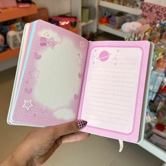 Cuaderno acolchado planetas