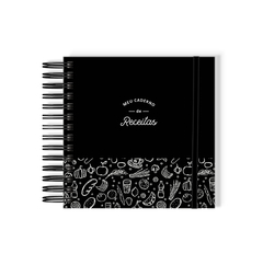 Caderno de Receitas - Capa Food