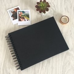 Scrapbook Preto 25X18,5cm - comprar online