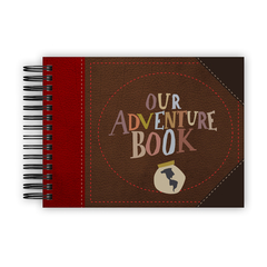 Scrapbook 25x18,5cm Our Adventure Book