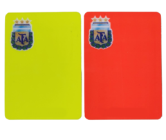 Tarjetas Arbitros Logos Color - comprar online