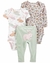 Set 3 Piezas Body Mangas Cortas Body Mangas Largas Pantalon Conejitos