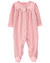 Carter´s Osito Pijama Algodón Broches "Floral" (1P606610)