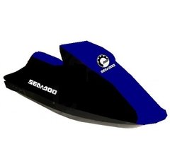 Capa Jet Ski Sea Doo Gti 4 Tec 15/17 Poliester 600 Azul