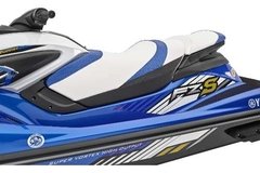 Capa De Banco Jet Ski Yamaha Fzs 2016 Branca/azul/preto