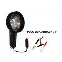 Luz Auxiliar Longo Alcance Com Plug Ou Garra 12v , Holofote