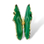 Borboleta de pedra ágata verde home decor com bordas folheadas a ouro na internet