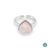 Anel Isadora gota de quartzo rosa - comprar online