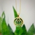 Colar flor de Lótus pedra ágata verde - comprar online