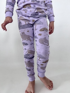 Pijama Gato Montés lavanda - comprar online