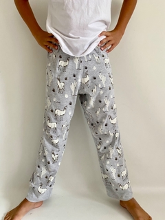 Pants Llama gris - comprar online