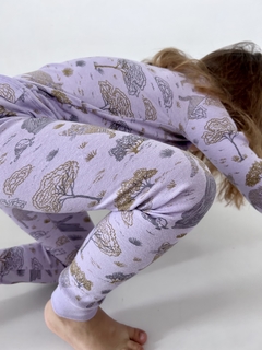Pijama Gato Montés lavanda en internet
