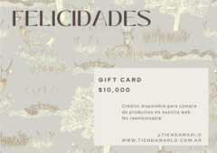 Gift Card $10,000 - comprar online