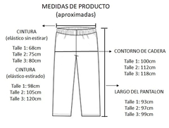 Conjunto Maxi Pants y Remera Manga Corta Yaguareté Verbena en internet