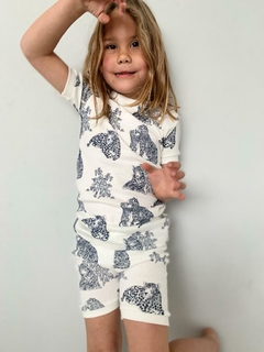 Pijama Yaguareté marfil- CORTO - comprar online