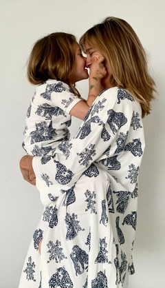 Pijama Yaguareté marfil- CORTO en internet