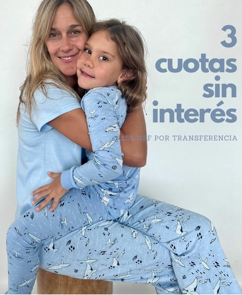 Carrusel marlo - Pijamas con estampas de Animales Argentinos