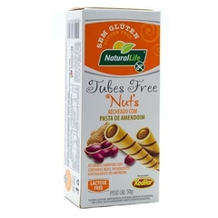 Tubes Free Nut's Sem Glúten Sem Lactose 50g