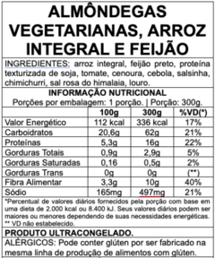 Almôndegas vegetarianas com arroz integral e feijão - Eleva Comida Saudável