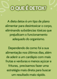 KIT DETOX MISTO (4 dias) - comprar online