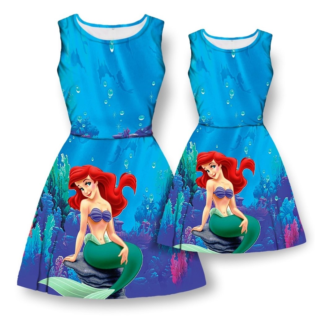 Conjunto de Boneca e Roupas da Princesa Ariel