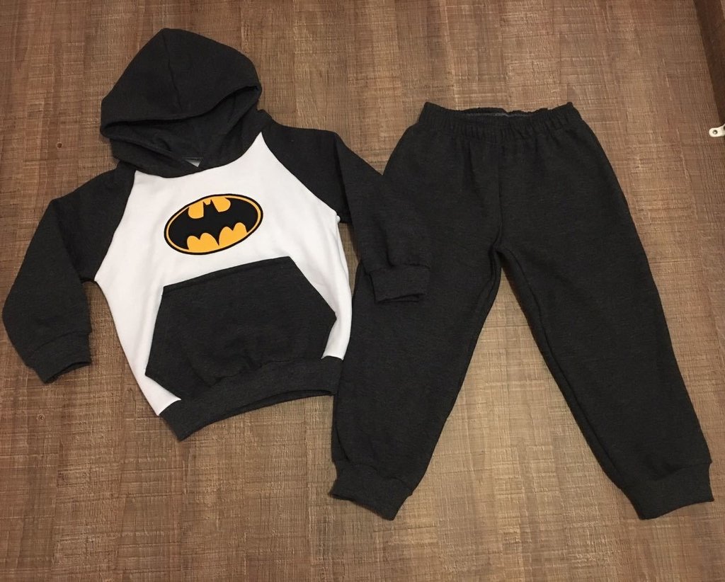 Kit Casal Conjunto Casal Estampa do Batman