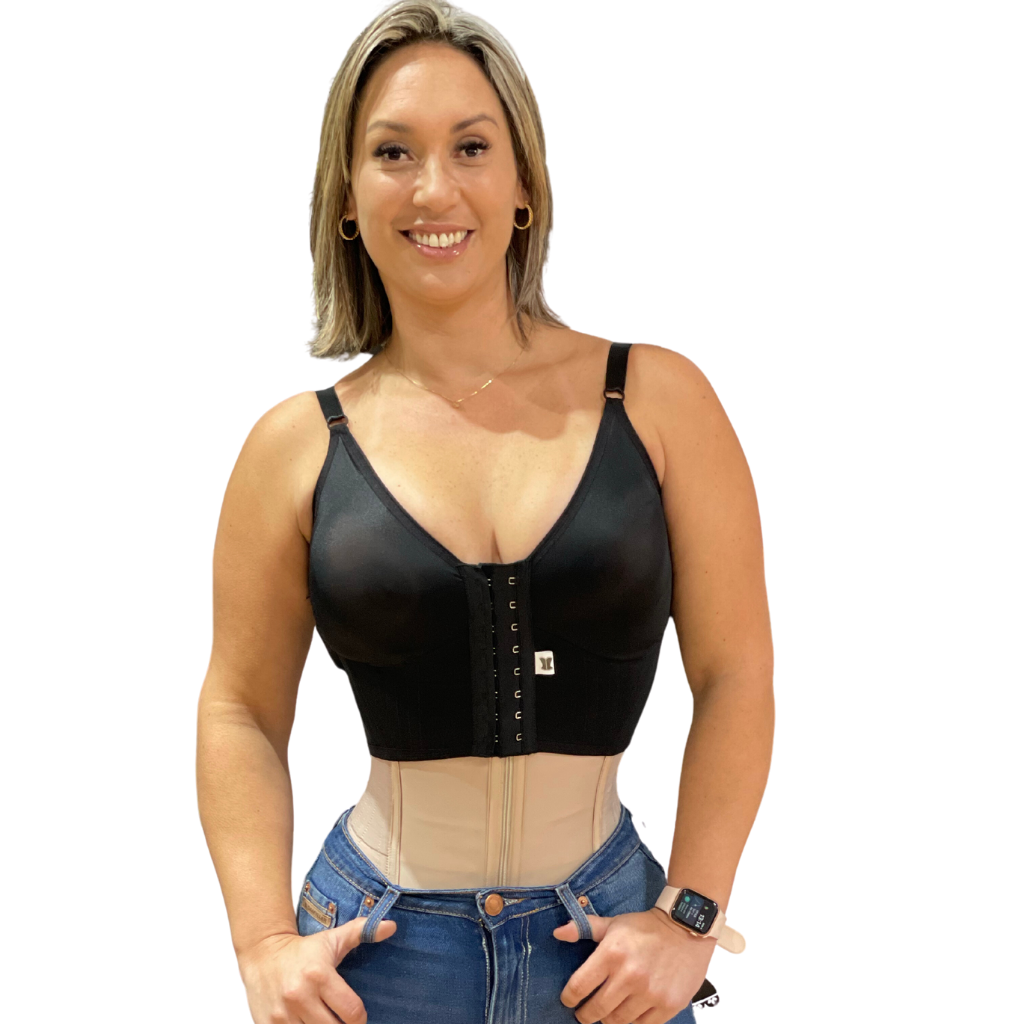 Set: Abdominal Shaper and Postural Bra