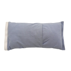 Almohada brazo lactancia Tusor azul grisáceo en internet